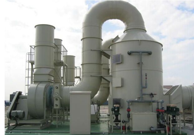 玻璃鋼凈化塔主體結(jié)構(gòu)